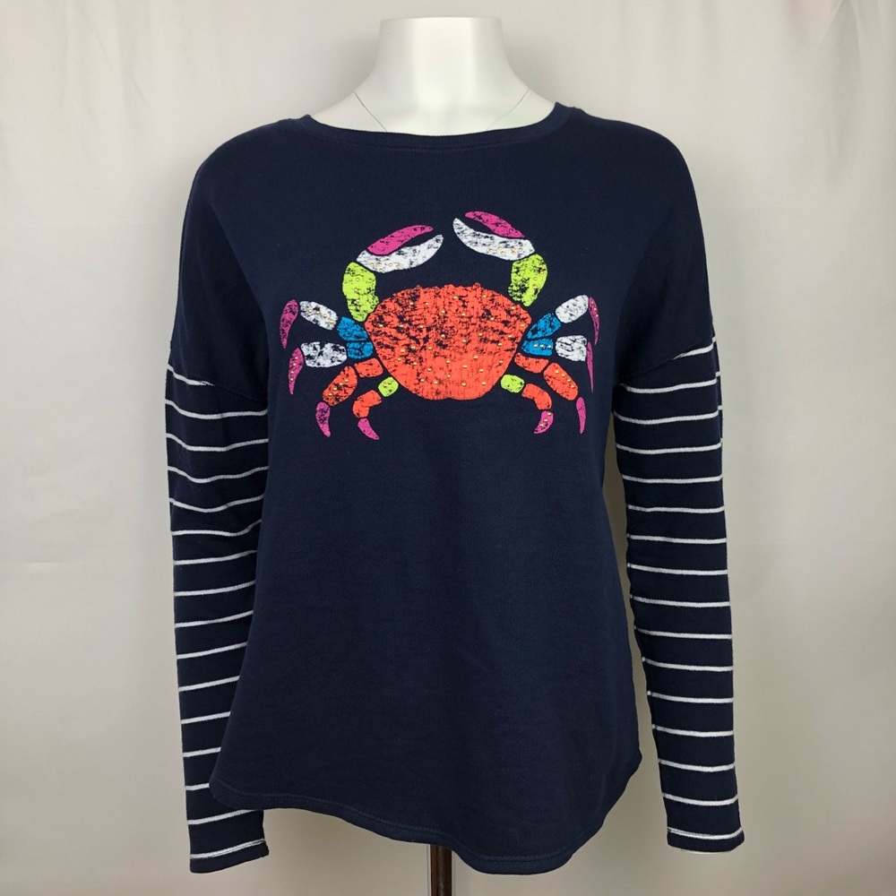 Crown & Ivy Women’s Nautical Sweater Size Petite L